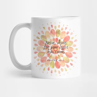 Isaiah 60 1 Mug